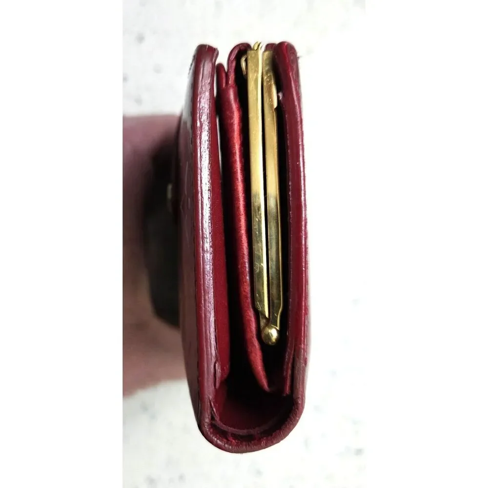 Louis Vuitton Monogram Vernis French Purse Wallet